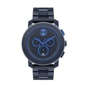 Men's Movado Bold® Blue Chronograph Watch (Model: 3600101)